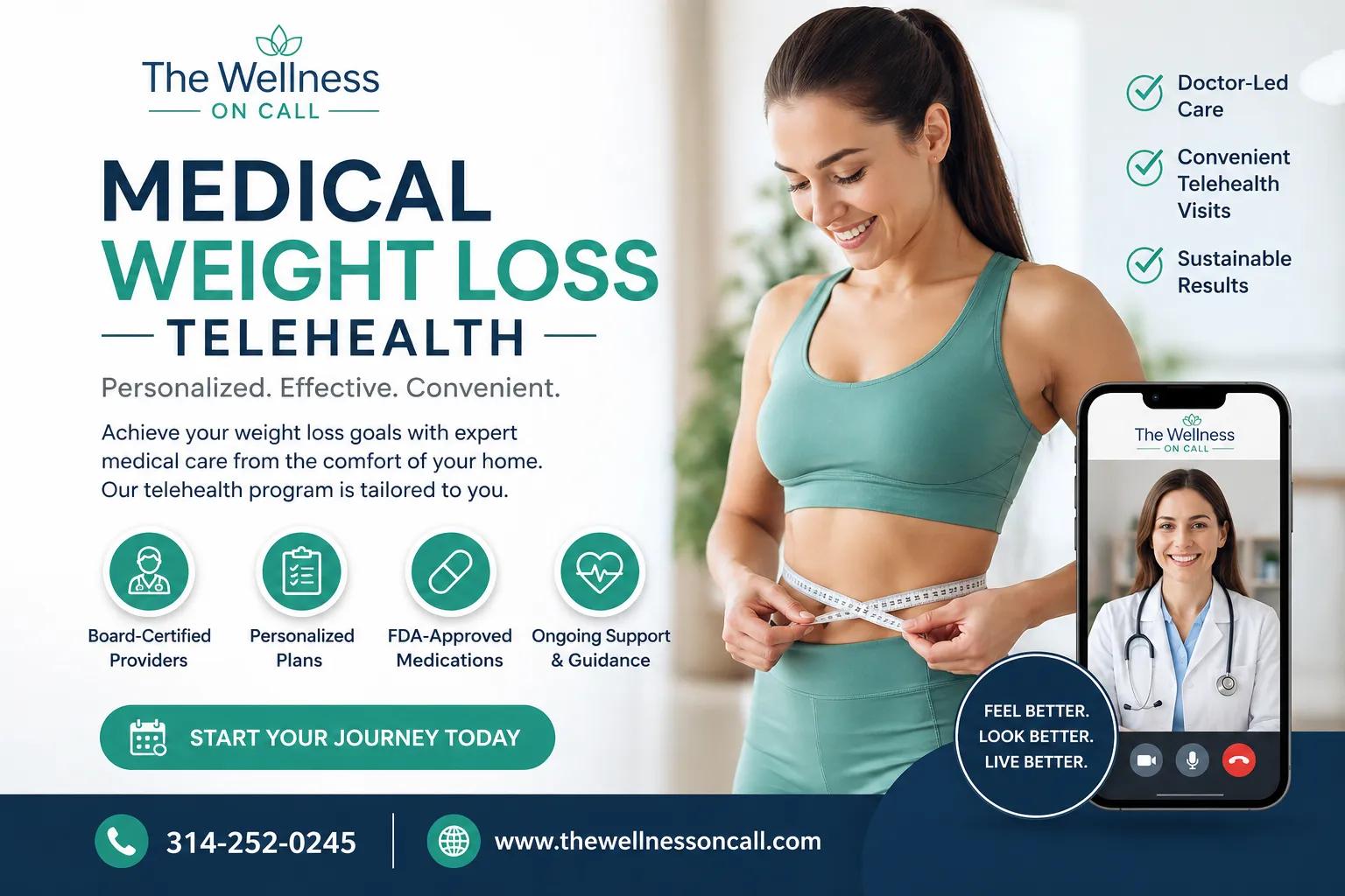 Why Medical Weight Loss Telehealth Fits Modern Lifestyles